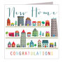Colourful New Home Card, thumbnail 2 of 5