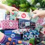 Christmas Pudding Bamboo Socks Men's Tree Decoration Hanging Cracker Gift, thumbnail 2 of 4
