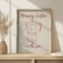 Coffee Art Print, Kitchen And Dining Room Print, thumbnail 2 of 4