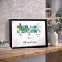 Wedding Anniversary Gifts Couples Love Story Print, thumbnail 6 of 6