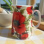 Cream Jug In Red Poppy Design, thumbnail 1 of 6