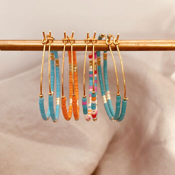 Beaded Hoop Earring, 4 of 4