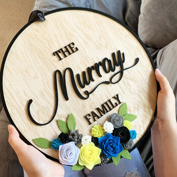 Personalised Wooden Family Sign, 5 of 6