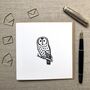 Owl Card, thumbnail 1 of 2