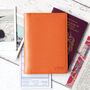 Monogram Personalised Passport Holder Cover, thumbnail 2 of 11