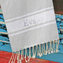 Personalised Hammam Beach Towel, thumbnail 3 of 11