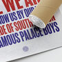 Crystal Palace 'Young Boy' Football Song Print, thumbnail 3 of 3