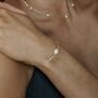 Minimalist Single Freshwater Pearl Bracelet, thumbnail 3 of 8