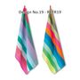 Summer Stripe 100% Cotton High Quality Tea Towel X Two, thumbnail 5 of 12