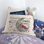 Personalised Sweet Dreams Cushion Cover, thumbnail 1 of 8