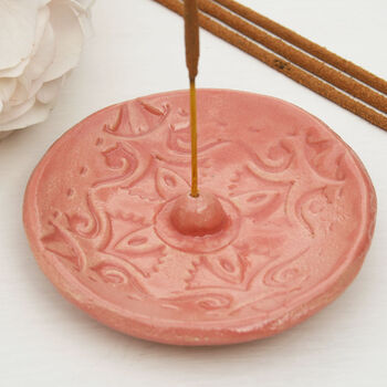 Moroccan Style Pink Incense Dish, 4 of 6