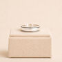 Personalised Sterling Silver Spinner Ring, thumbnail 5 of 11