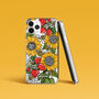 Sunflower Bees Strawberry Phone Case For iPhone, thumbnail 1 of 11