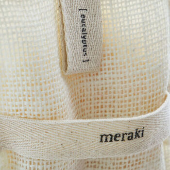 Meraki Eucalyptus Soap Bath Mitt, 4 of 5