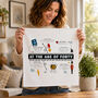 Life Begins At 40 Personalised 40th Birthday Pair Of Handkerchiefs Gift, thumbnail 1 of 11