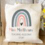 Rainbow Blue Teacher Tote Bag, thumbnail 2 of 3