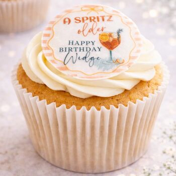 Personalised Cocktail Drink Toppers – Edible Wafer Decorations For Birthdays, Hen Parties And Celebrations, 2 of 4
