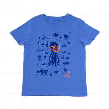 Sea Life Guide Organic T Shirt + Booklet, 6 of 10