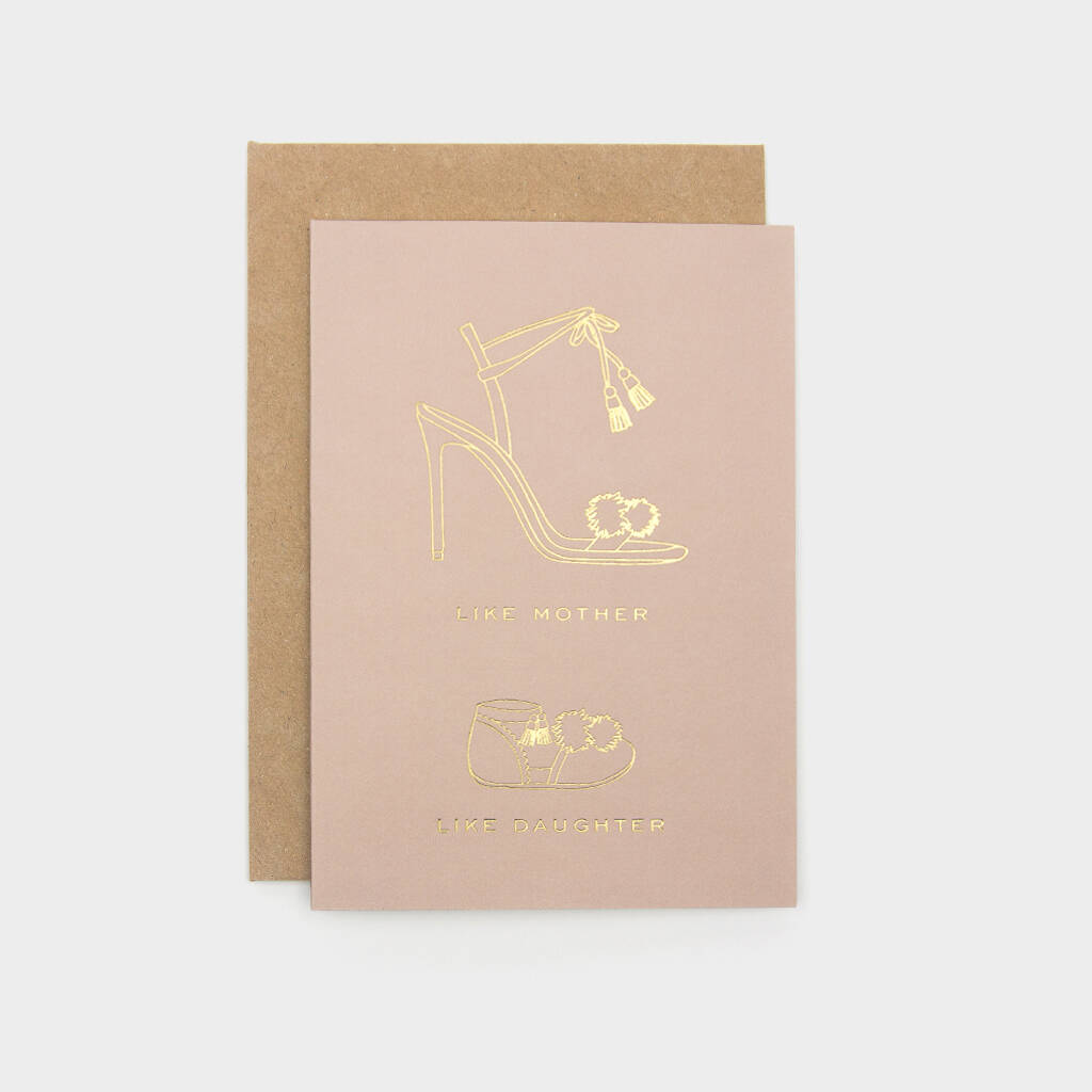 Like Mother, Like Daughter Mother's Day Card By TAAB London