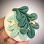 Personalised Hand Iced Little Acorns And Oak Leaf Biscuit Gift Box, thumbnail 7 of 8