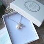 Snowberry Freshwater Pearl Necklace, thumbnail 4 of 5