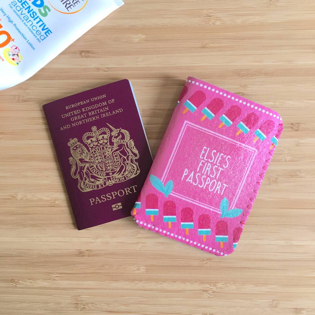 Personalised Children's First Passport Holder, 1 of 4