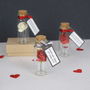 Rose In A Bottle Personalised Love Token, thumbnail 4 of 6