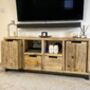 Reclaimed Industrial Drawer Sideboard Tv Unit 681, thumbnail 1 of 2