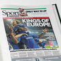 Chelsea Personalised Football Telegraph Book, thumbnail 10 of 11