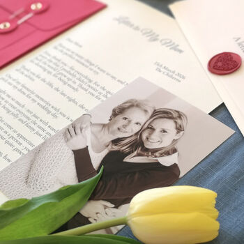 A Letter To My Mum Personalised Keepsake, 3 of 10