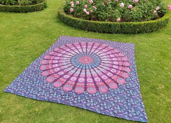 Large Mandala Picnic Blanket, 4 of 12