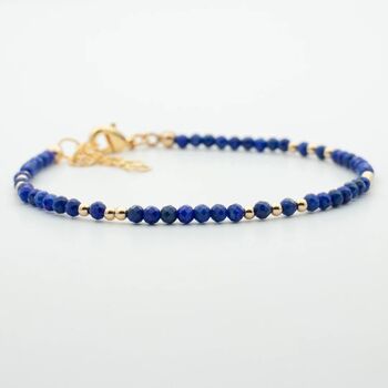 Skinny Lapis Lazuli Bracelet, 6 of 8