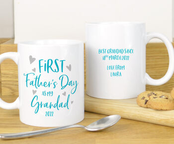 First Father's Day Mug For Grandad 2024, 2 of 3