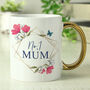 Personalised Floral Mug For Mum's Special Day, thumbnail 2 of 2