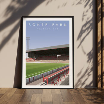 Sunderland Roker Park Fulwell End Poster, 3 of 7