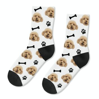 Personalised Pet Face Socks, 3 of 6