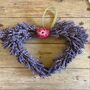 Dried Lavender And Helichrysum Wreath, thumbnail 1 of 2