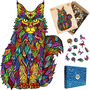Wooden Cat Jigsaw Puzzles For Adults Xl 330 Piece, thumbnail 8 of 8