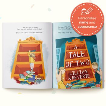 Personalised Children's Book, 'A Tale Of Two', 10 of 10