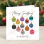 Taylor Swift Inspired Christmas Card Album Baubles, thumbnail 1 of 3