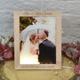 Wedding Or Anniversary Photo Light Up LED Picture Frame, thumbnail 1 of 4