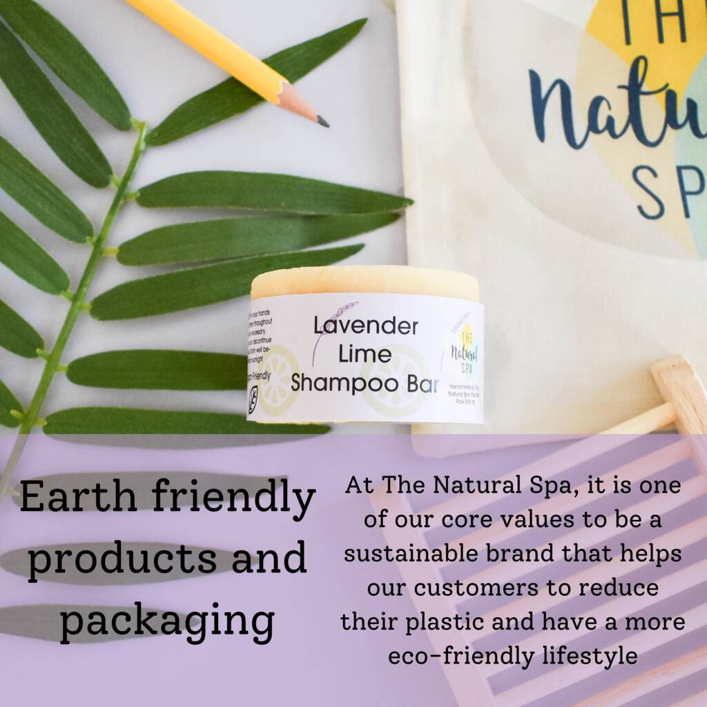 All Natural Vegan Shampoo Bar For All Hair Types By The Natural Spa