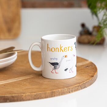'Honkers' Ceramic Bird Mug, 5 of 7