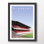 Arsenal Fc Highbury West Stand Poster, thumbnail 8 of 8