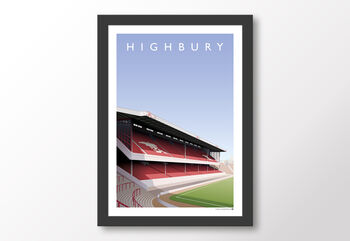 Arsenal Fc Highbury West Stand Poster, 8 of 8