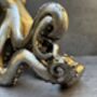 Silver Octopus Wine Bottle Holder Fun Freestanding Rack, thumbnail 12 of 12