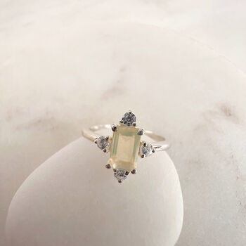Opal Baguette Radiance Ring, 2 of 7