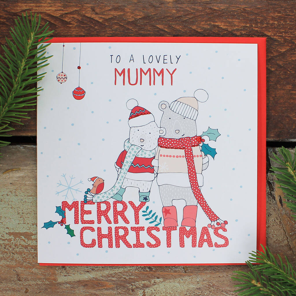 Mummy Christmas Card By Molly Mae®