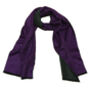 Scarf Purple / Grey Double Sided Purple Soft And Warm, thumbnail 1 of 5