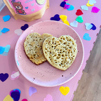 Valentine's Heart Crumpet Baking Kit, 3 of 8